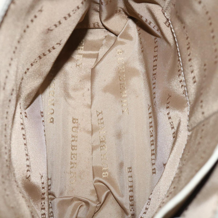Top Quality Burberry Nova Check Shoulder Bag Canvas Beige Auth 67083