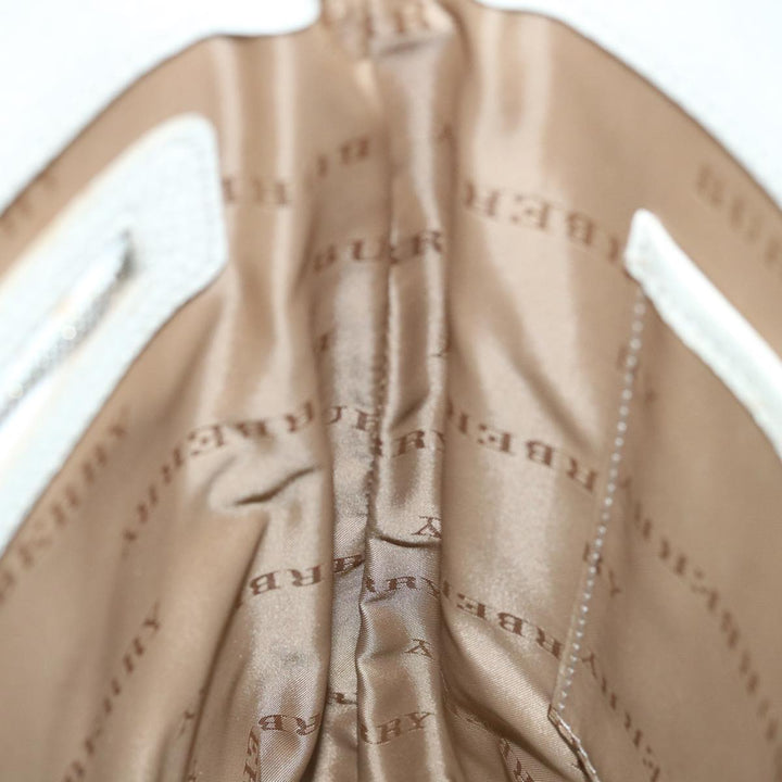 Top Quality Burberry Nova Check Shoulder Bag Canvas Beige Auth 67083