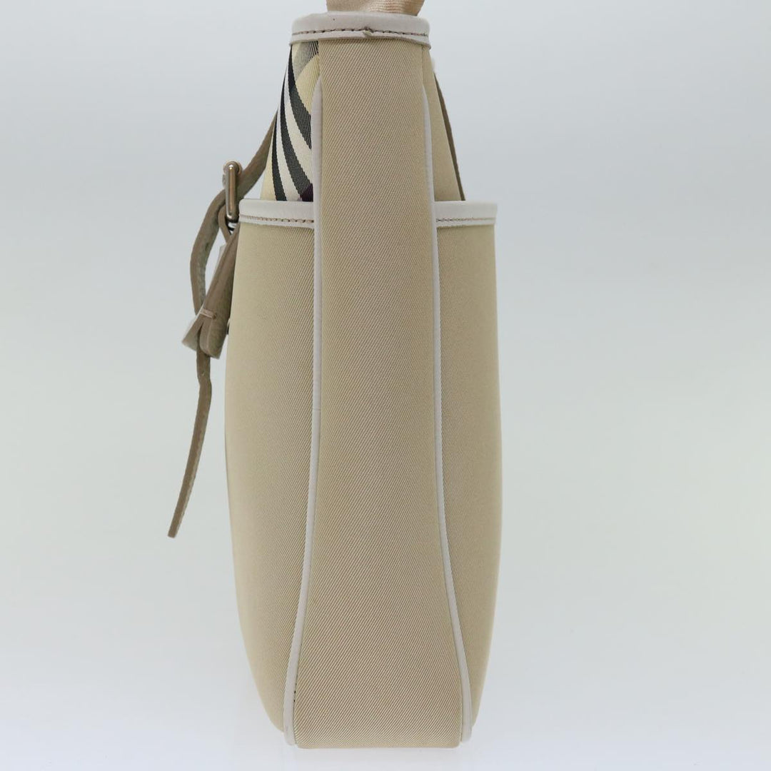 Top Quality Burberry Nova Check Shoulder Bag Canvas Beige Auth 67083