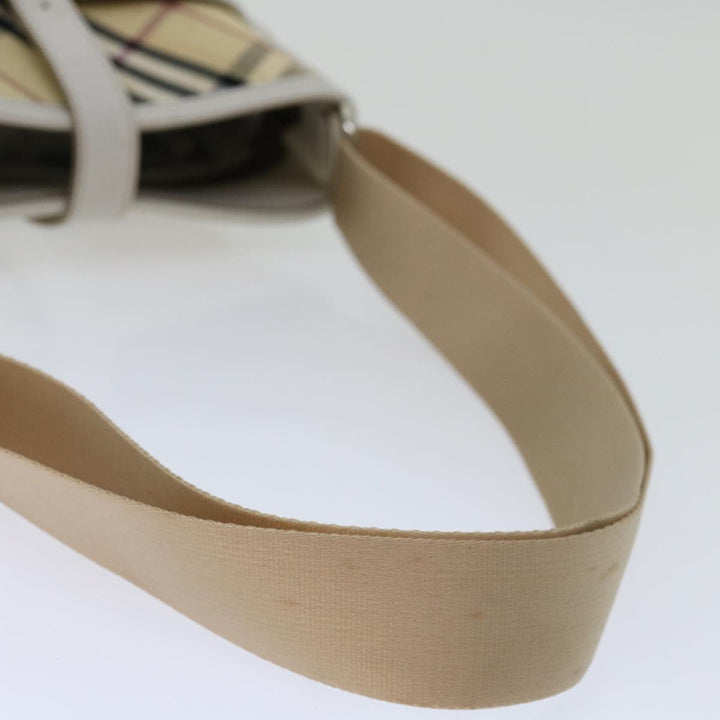 Top Quality Burberry Nova Check Shoulder Bag Canvas Beige Auth 67083