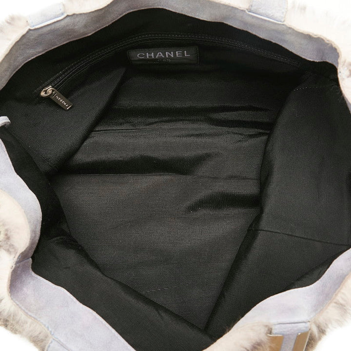 Top Quality Chanel Cocomark Handbags Cake Bags Grey ly uede  Chanel
