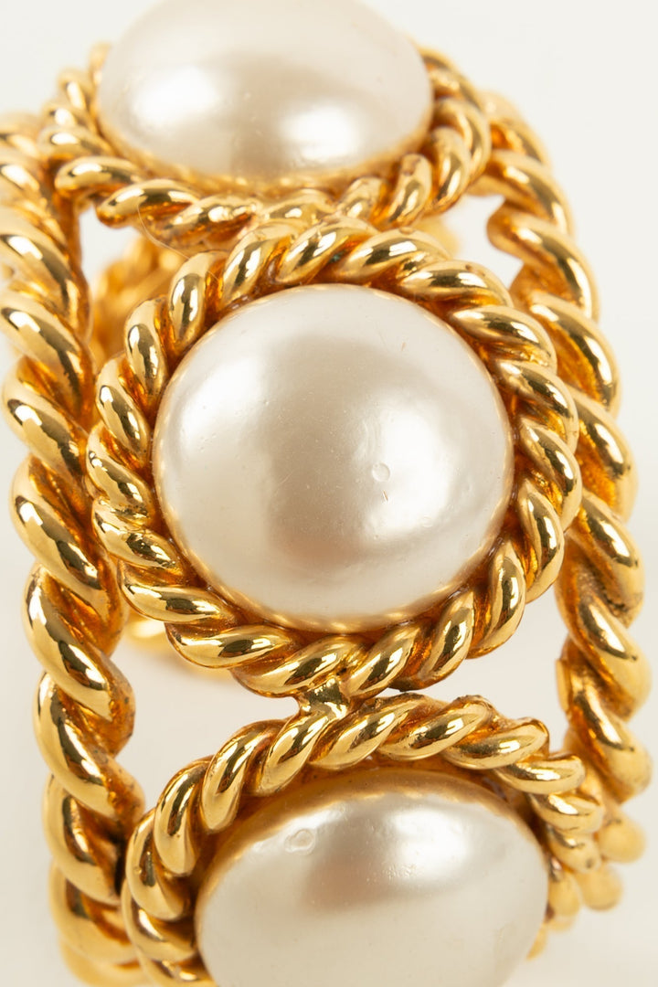 Bracelet manchette Top Quality Chanel Printemps 1993