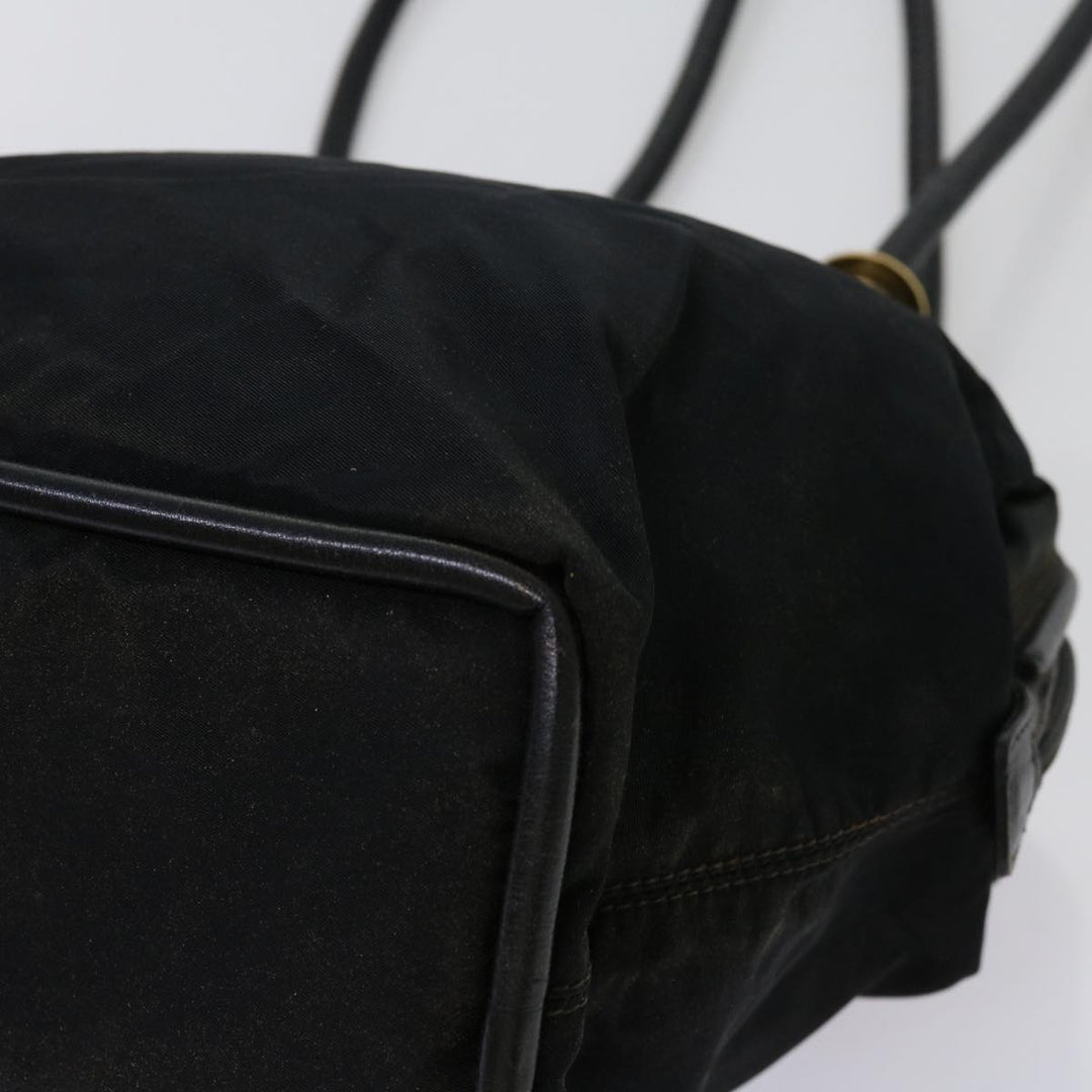 Celine Tote Bag Nylon Black  67328