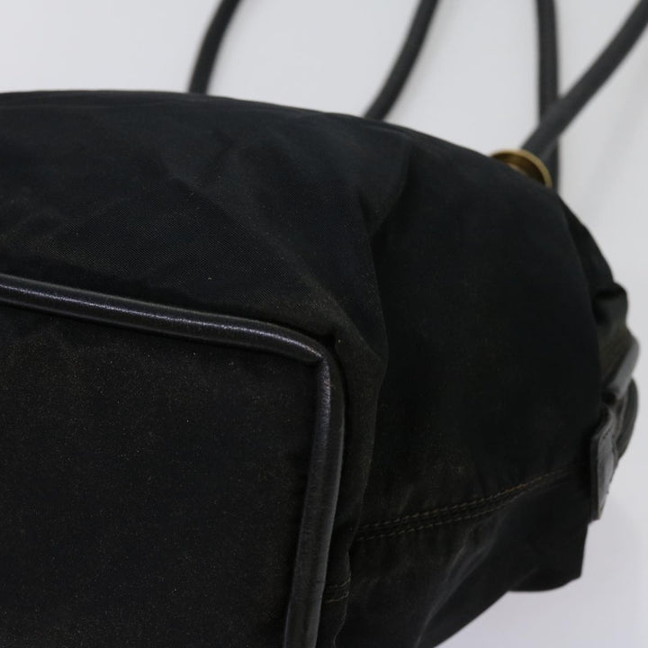 Celine Tote Bag Nylon Black  67328
