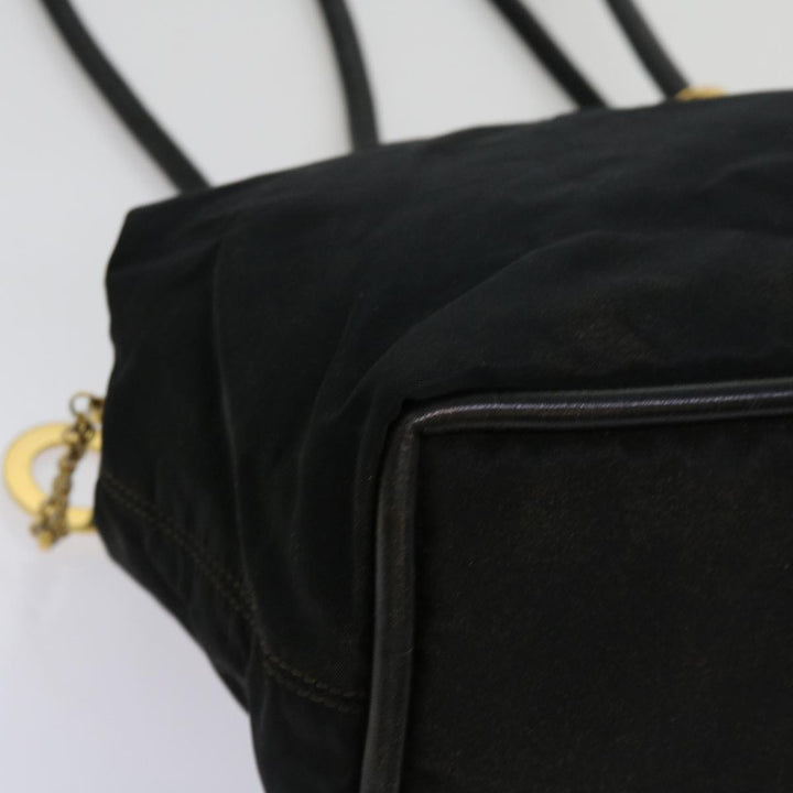 Celine Tote Bag Nylon Black  67328