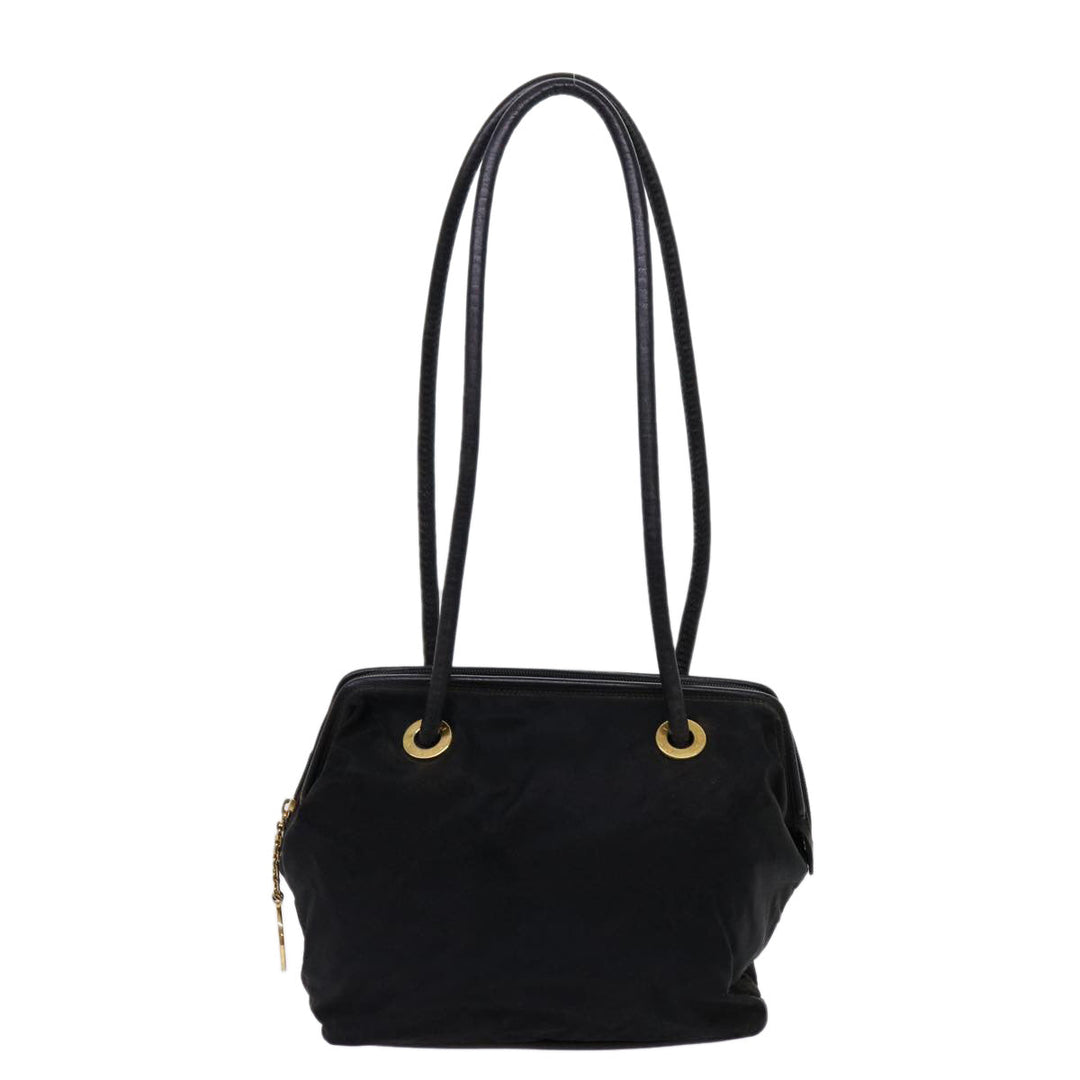 Celine Tote Bag Nylon Black  67328
