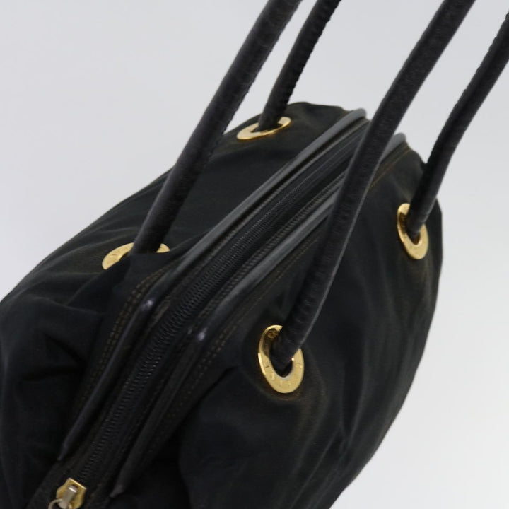 Celine Tote Bag Nylon Black  67328