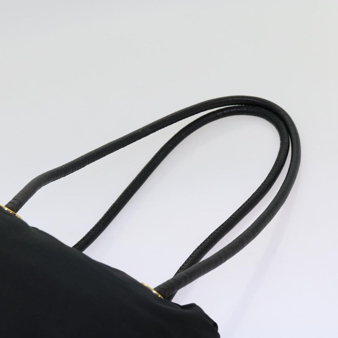 Celine Tote Bag Nylon Black  67328