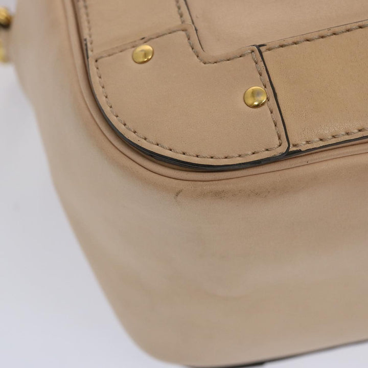 Chloe Eden Shoulder Bag Leather Beige 01 12 62 65 67379