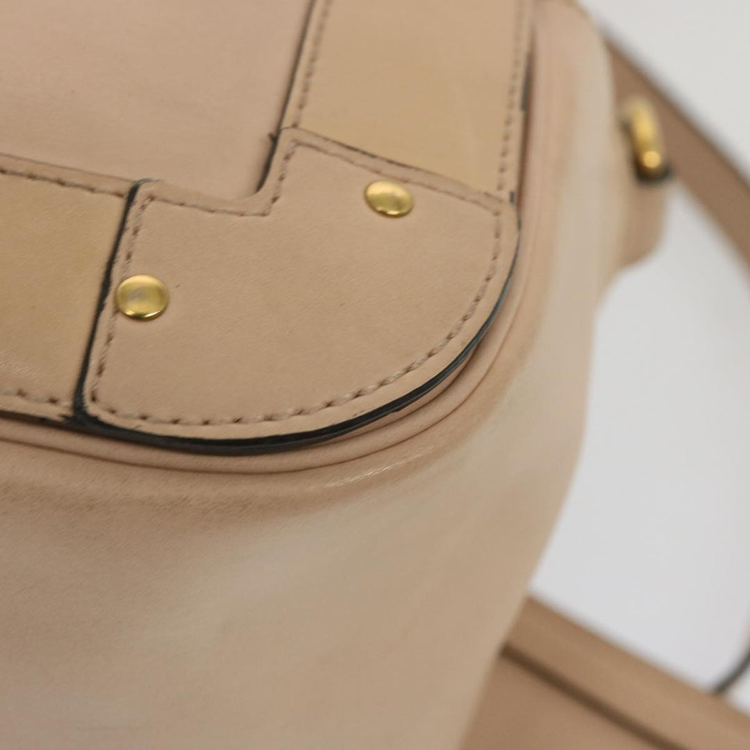 Chloe Eden Shoulder Bag Leather Beige 01 12 62 65 67379