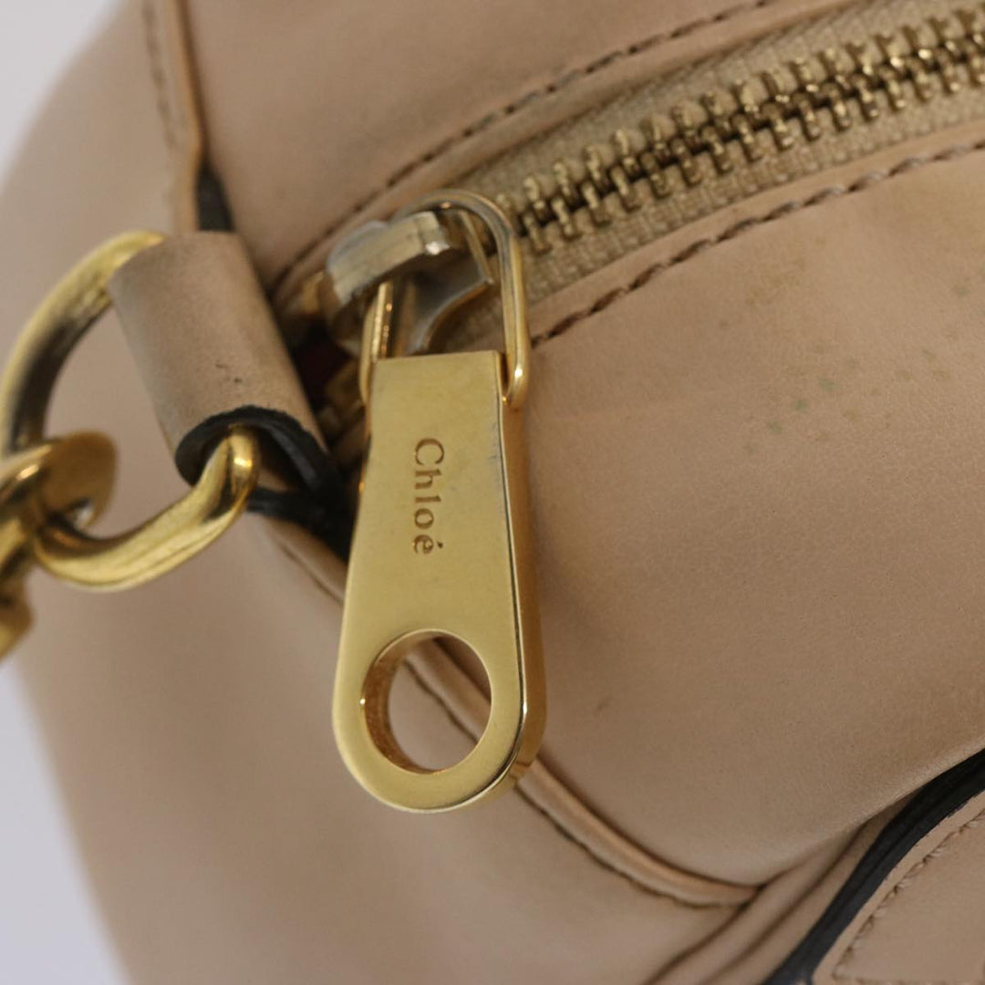 Chloe Eden Shoulder Bag Leather Beige 01 12 62 65 67379