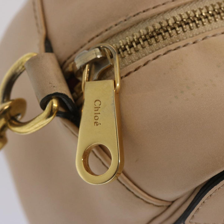 Chloe Eden Shoulder Bag Leather Beige 01 12 62 65 67379
