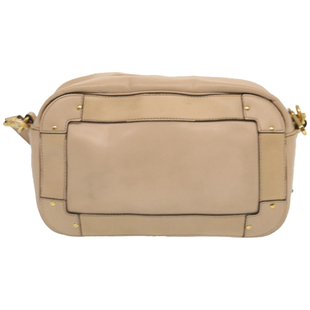 Chloe Eden Shoulder Bag Leather Beige 01 12 62 65 67379