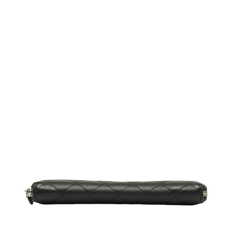 Top Quality Chanel Coco Long Wallet Black Caviar S  Chanel