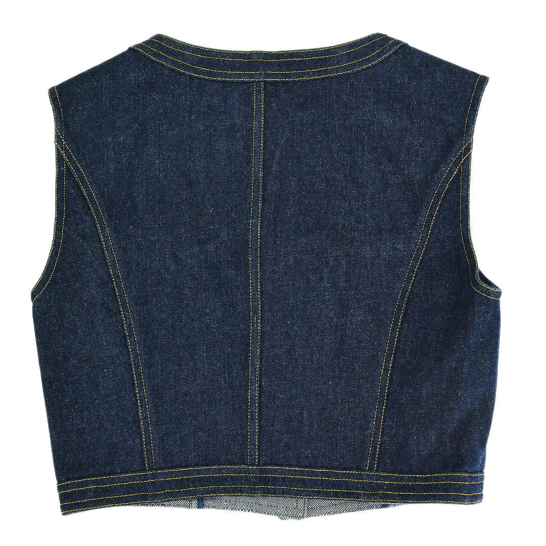 Top Quality Chanel Vest Denim Jacket #40
