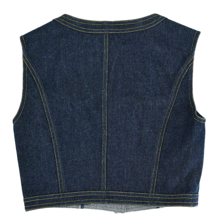 Top Quality Chanel Vest Denim Jacket #40