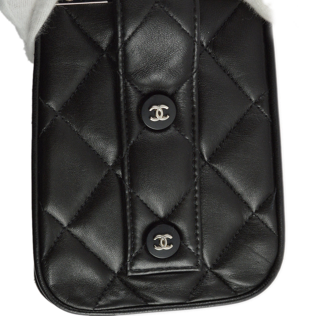 Top Quality Chanel 1996-1997 Black Lambskin Handbag