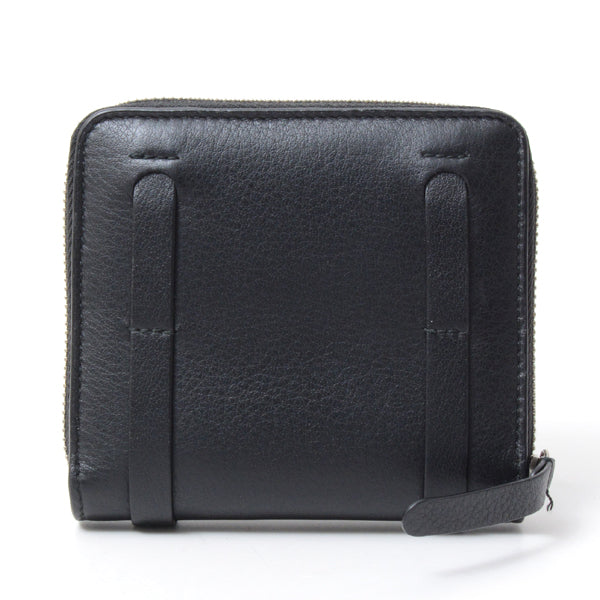 Top Quality Balenciaga Leather Coin Case Black 489801
