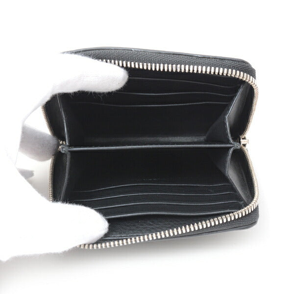 Top Quality Balenciaga Leather Coin Case Black 489801