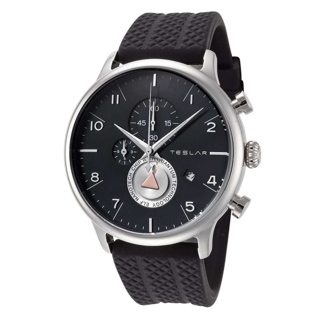 Teslar Men's Re-Balance T-8 44mm Quartz Chronograph Watch
