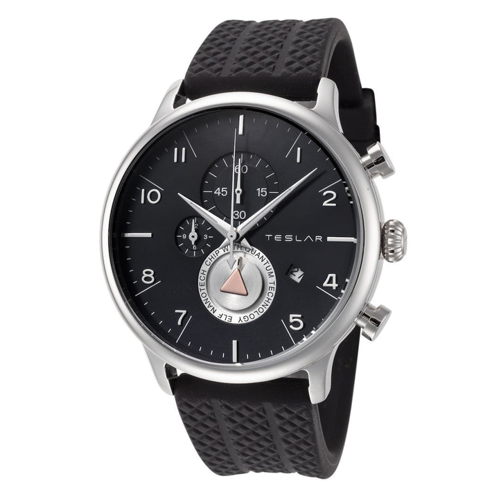 Teslar Men's Re-Balance T-8 44mm Quartz Chronograph Watch