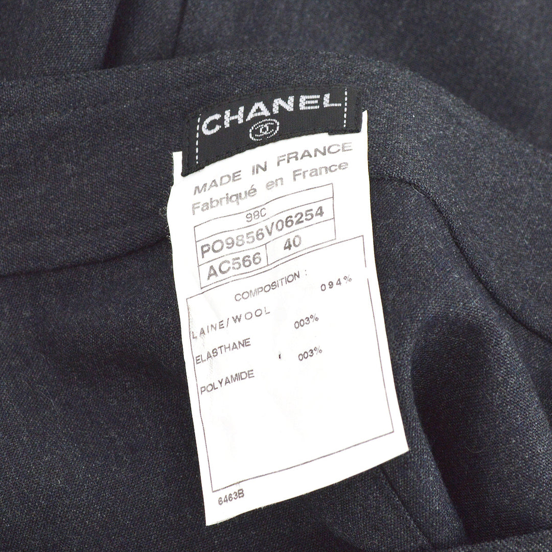 Top Quality Chanel 98C #40 Knee-length Skirt Black