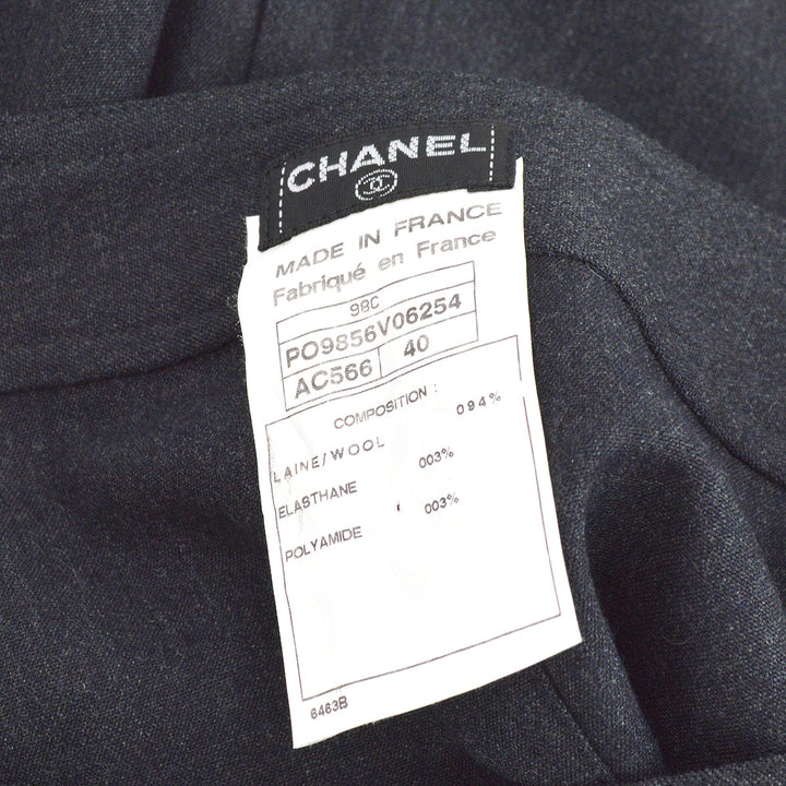 Top Quality Chanel 98C #40 Knee-length Skirt Black