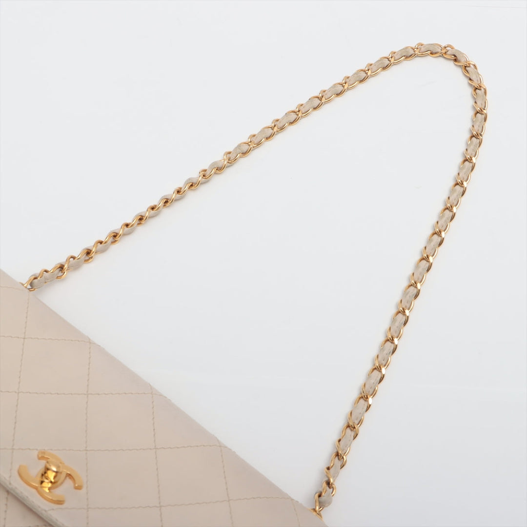 Top Quality Chanel Matrasse  Chain Shoulder Bag Beige Gold  5th