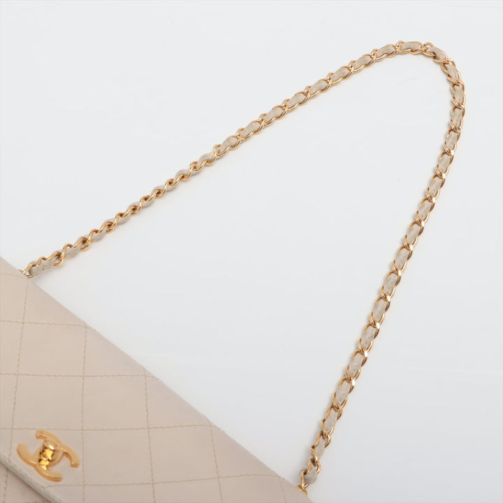 Top Quality Chanel Matrasse  Chain Shoulder Bag Beige Gold  5th