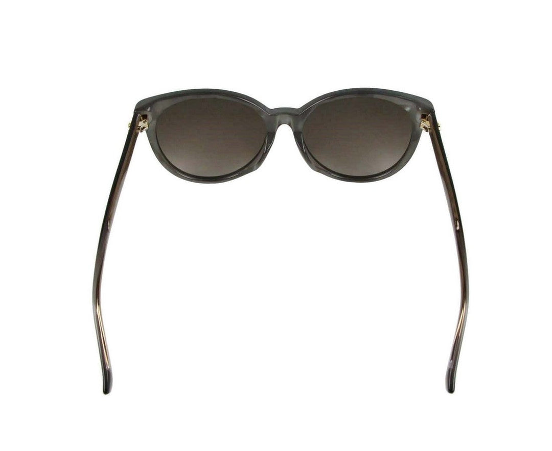 Gucci Women's ivory  Acetate Round Sunglasses GG Logo