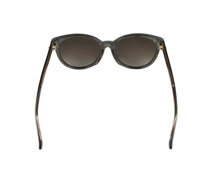 Gucci Women's ivory  Acetate Round Sunglasses GG Logo