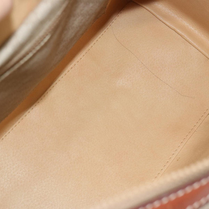 Celine Macadam Canvas Boston Bag Beige  68007