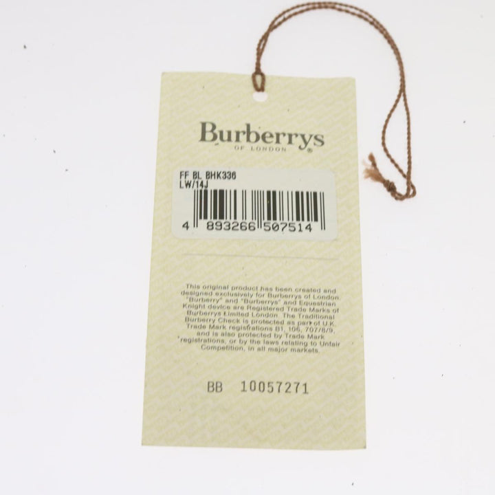BurberrySs Nova Check Clutch Bag PVC Beige Auth 68216