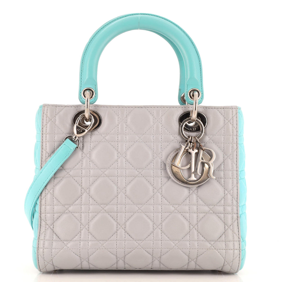 Top quality Dior Lady Top quality Dior Bag Cannage Quilt Lambskin Medium