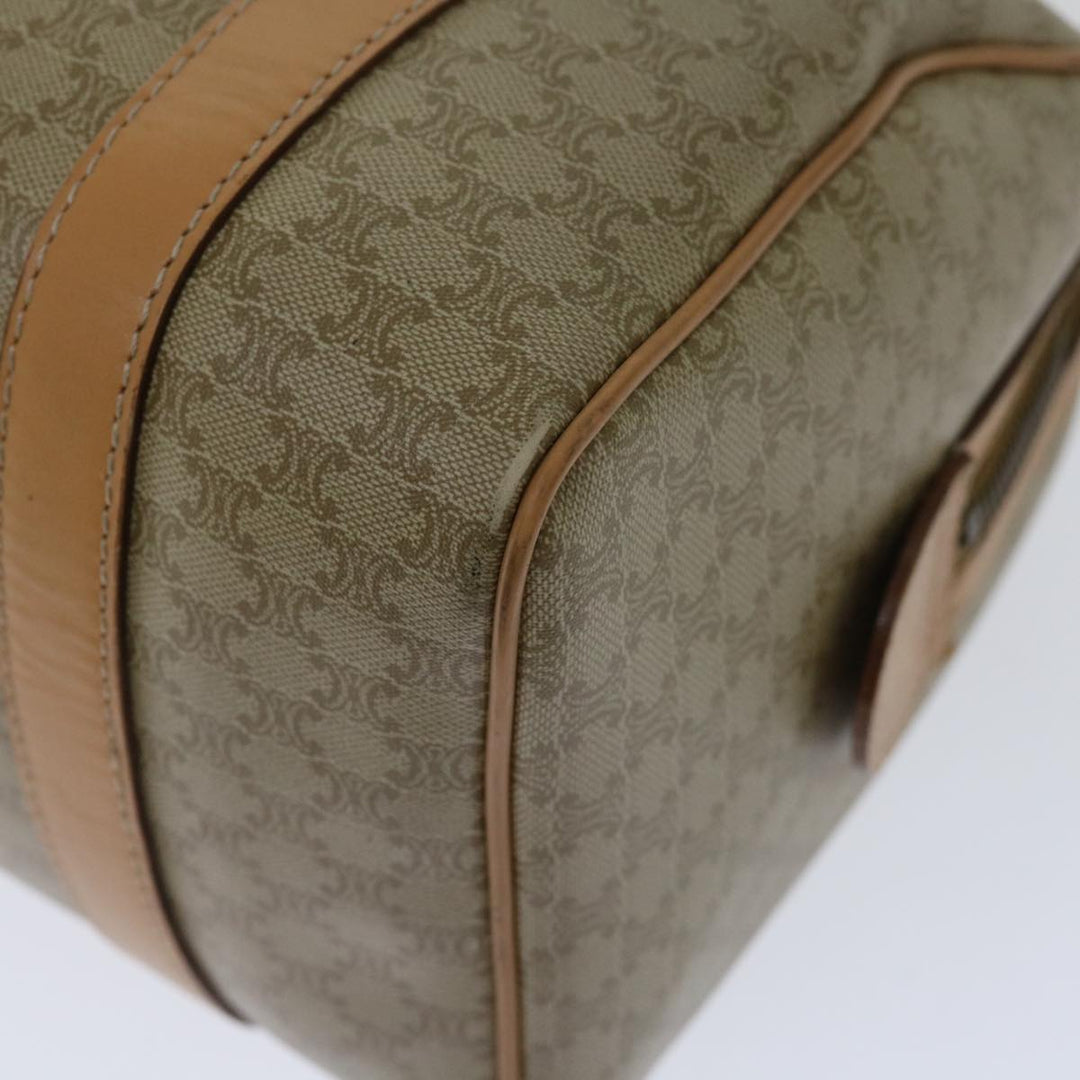 Celine Macadam Canvas Hand Bag Beige  68570