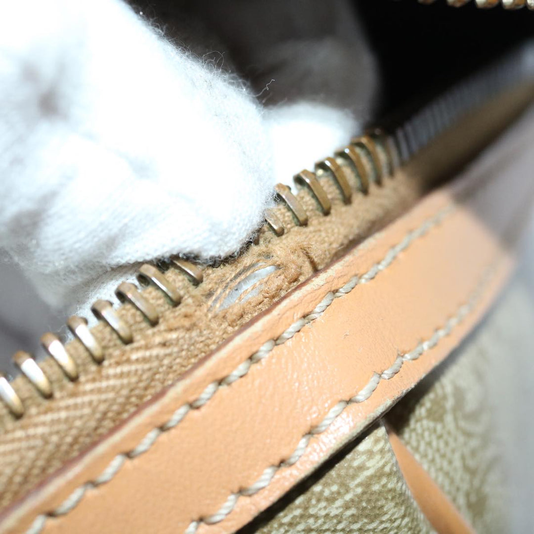 Celine Macadam Canvas Hand Bag Beige  68570