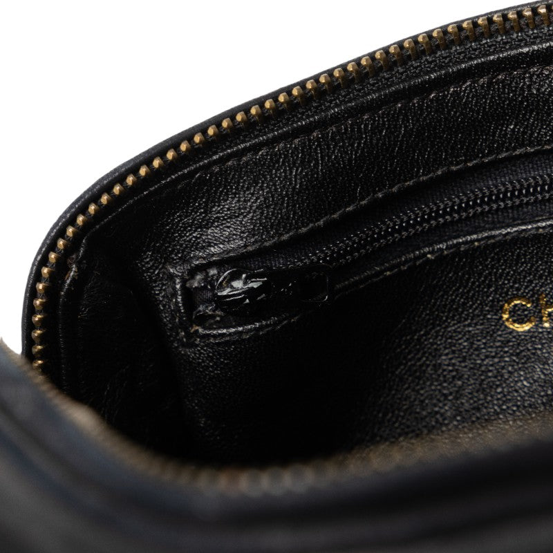 Top Quality Chanel Matrases Cocomark Tassel Mini Chain houlder Bag Black   CHANEL