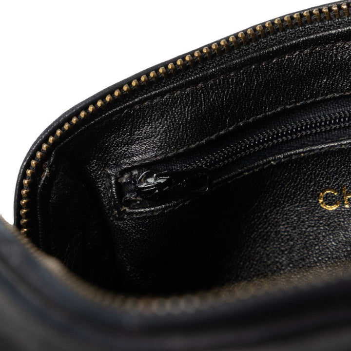 Top Quality Chanel Matrases Cocomark Tassel Mini Chain houlder Bag Black   CHANEL