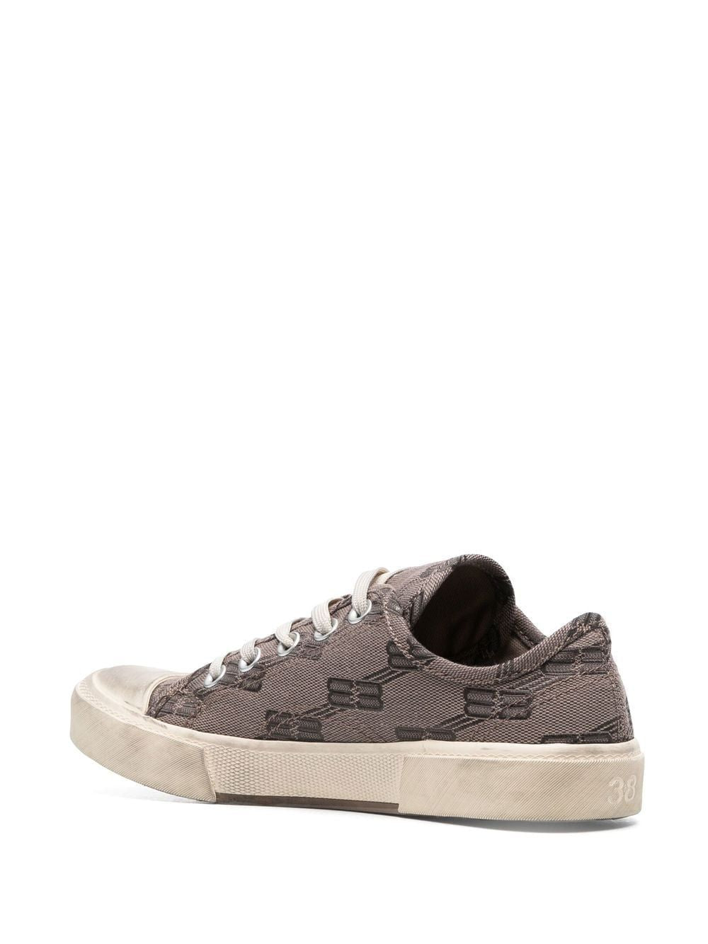 PARIS BB MONOGRAM LOW-TOP SNEAKERS