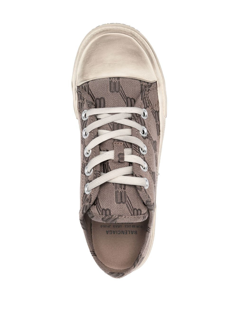 PARIS BB MONOGRAM LOW-TOP SNEAKERS