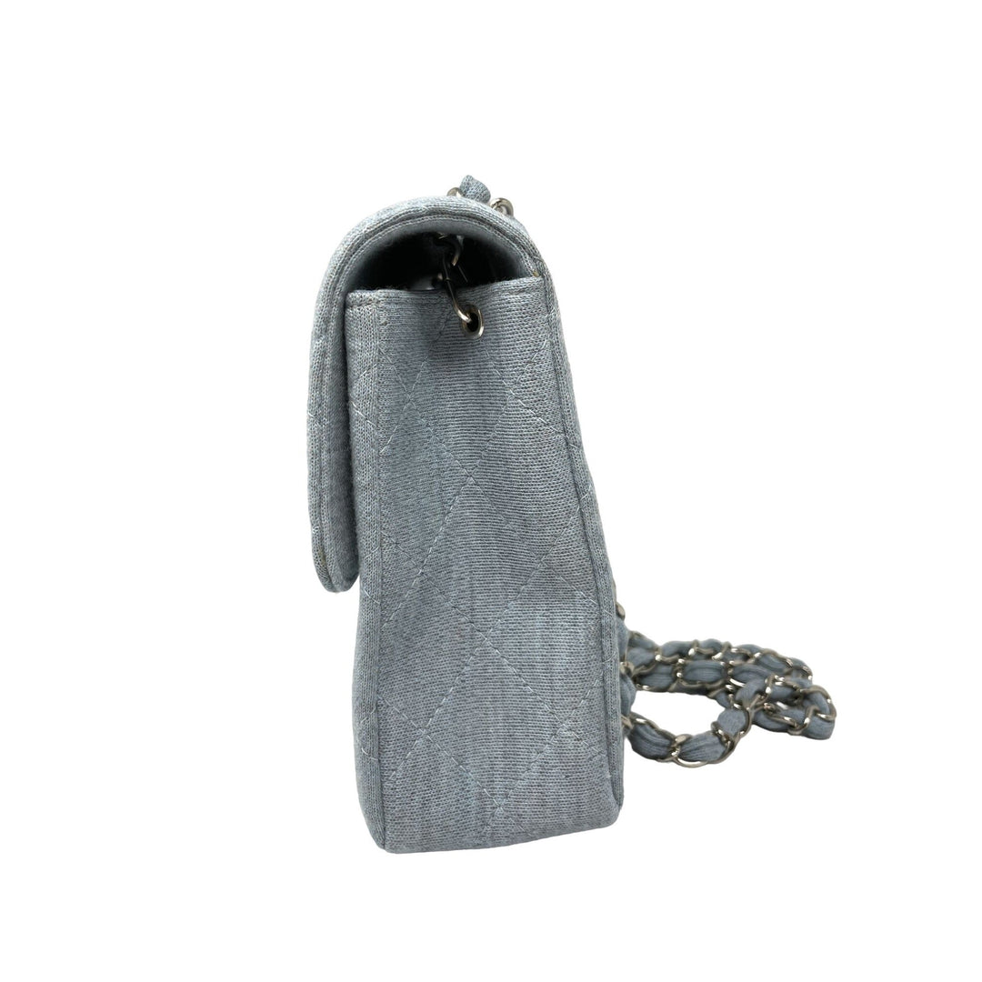 Top Quality Chanel Top Quality Chanel Timeless Blue Jersey Shoulder Bag - Blue