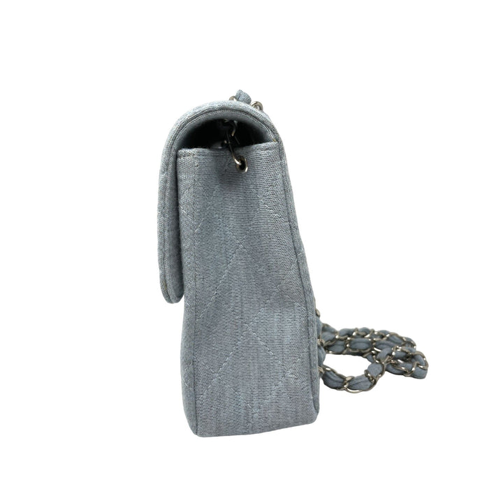 Top Quality Chanel Top Quality Chanel Timeless Blue Jersey Shoulder Bag - Blue