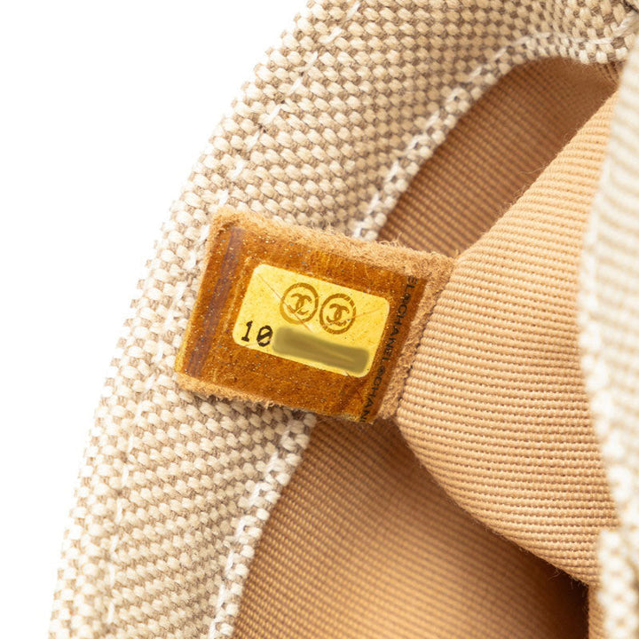 Top Quality Chanel None.5 Camellia Chain One-Shoulder Bag Yellow Gr Canvas Patent Leather  Chanel