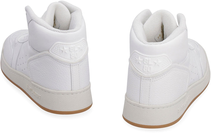 SL/80 LEATHER HIGH-TOP SNEAKERS