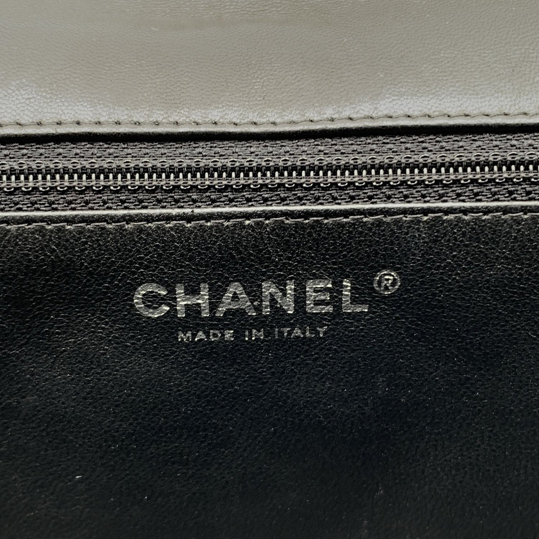 Top Quality Chanel 2010S Black Quilted Leather Reissue Roll 2.55 Clutch Bag