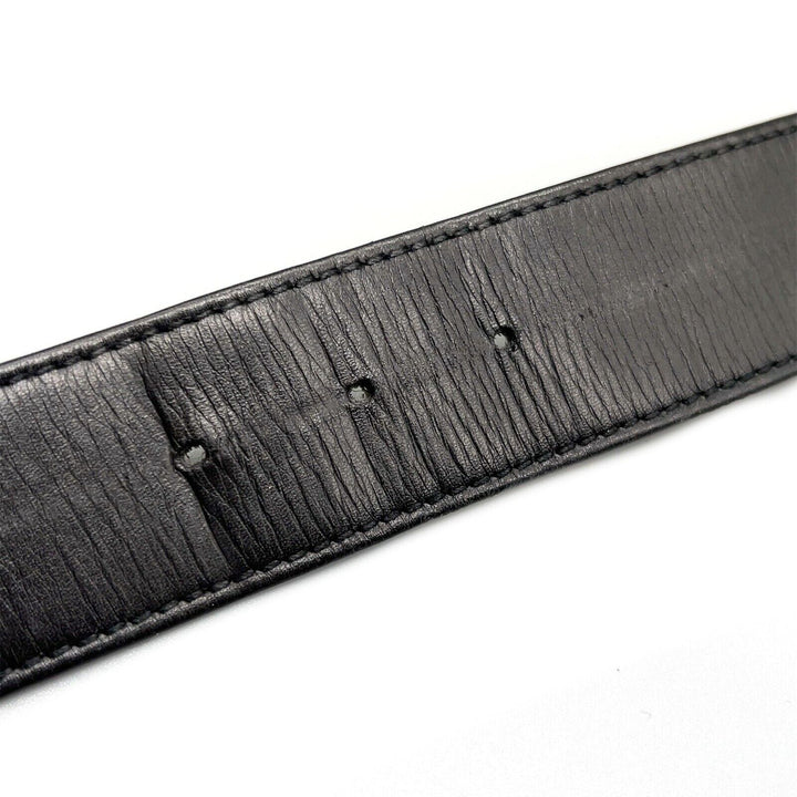 Chanel - 03P Stamped  PARIS Leather - Black - 32 - Belt