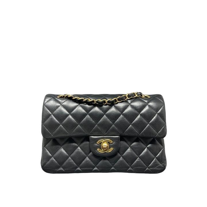 Top Quality Chanel Top Quality Chanel Classic Double New Bag Quilted Lambskin Small - Black
