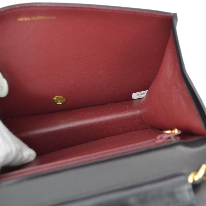 Top Quality Chanel 1997-1999 Lambskin Pushlock Small Full Flap Bag