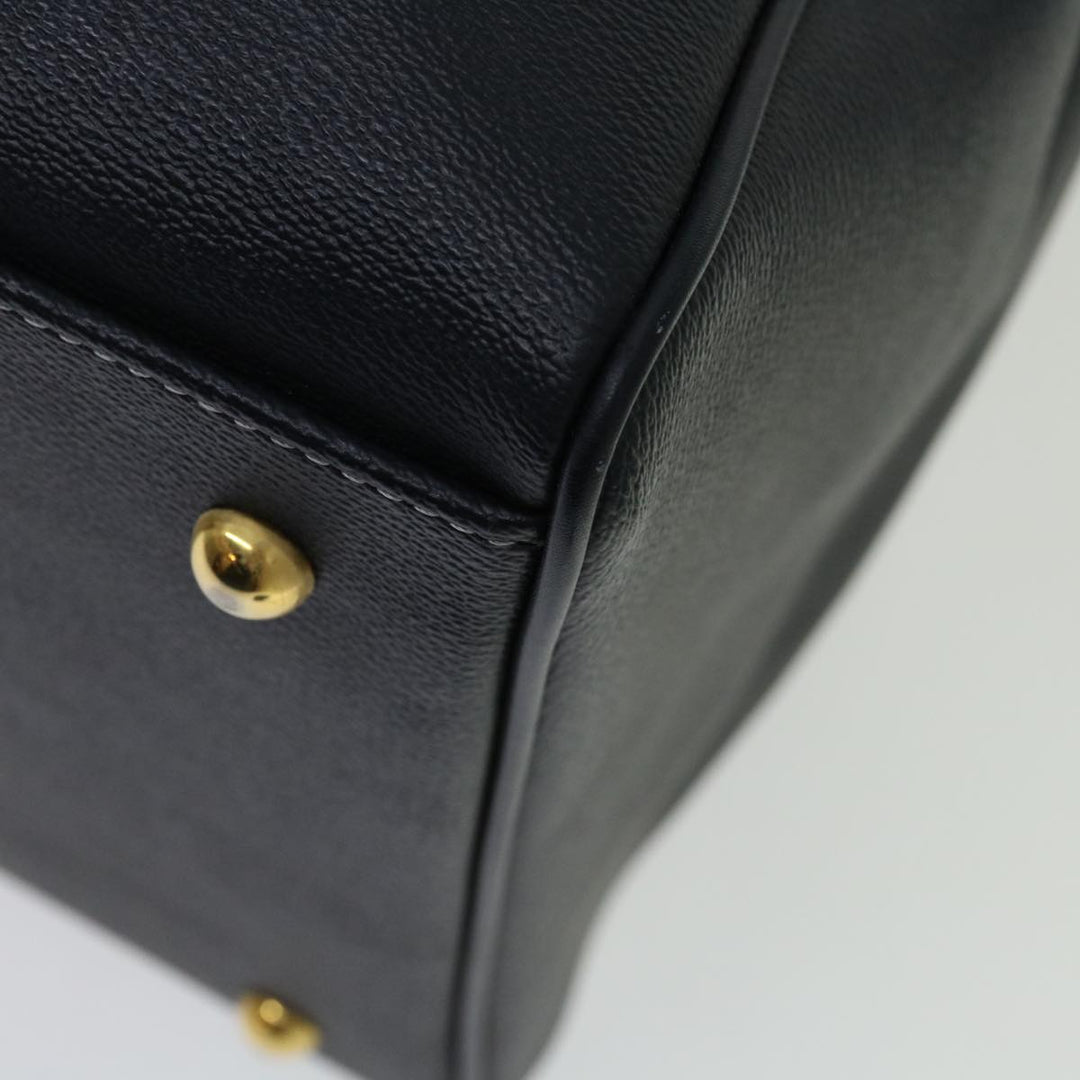 BURBERRYSs Boston Bag PVC 2way Black Auth 69626