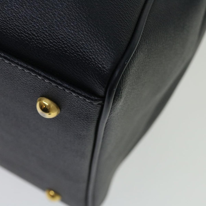 BURBERRYSs Boston Bag PVC 2way Black Auth 69626